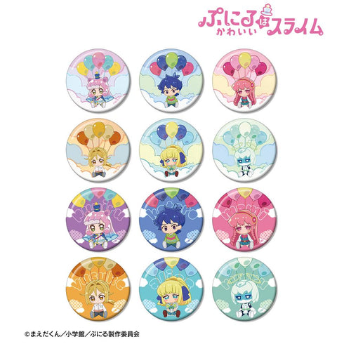 『ぷにるはかわいいスライム』トレーディング POPOON 缶バッジ(単位/BOX)