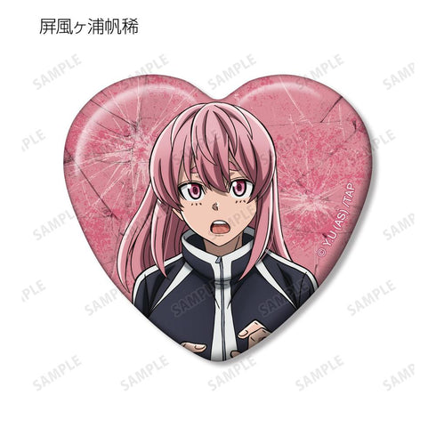 『桃源暗鬼』トレーディングハート型缶バッジ(単位/BOX)