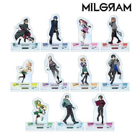 『MILGRAM -ミルグラム-』描き下ろし アメコミ風ver. トレーディングミニアクリルスタンド(単位/BOX)【202608再販】