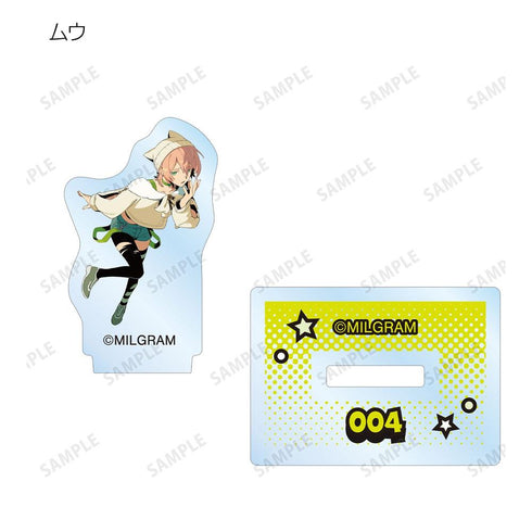 『MILGRAM -ミルグラム-』描き下ろし アメコミ風ver. トレーディングミニアクリルスタンド(単位/BOX)【202608再販】