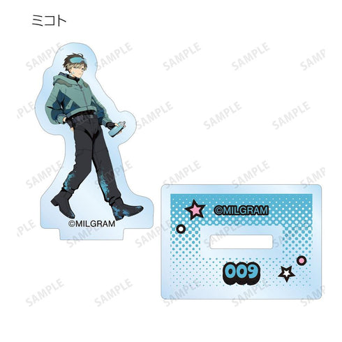 『MILGRAM -ミルグラム-』描き下ろし アメコミ風ver. トレーディングミニアクリルスタンド(単位/BOX)【202608再販】