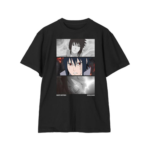 『NARUTO-ナルト- 疾風伝』うちはサスケ 場面写Tシャツメンズ