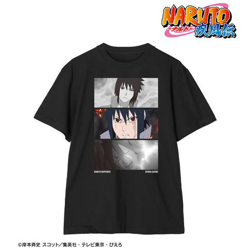 『NARUTO-ナルト- 疾風伝』うちはサスケ 場面写Tシャツメンズ