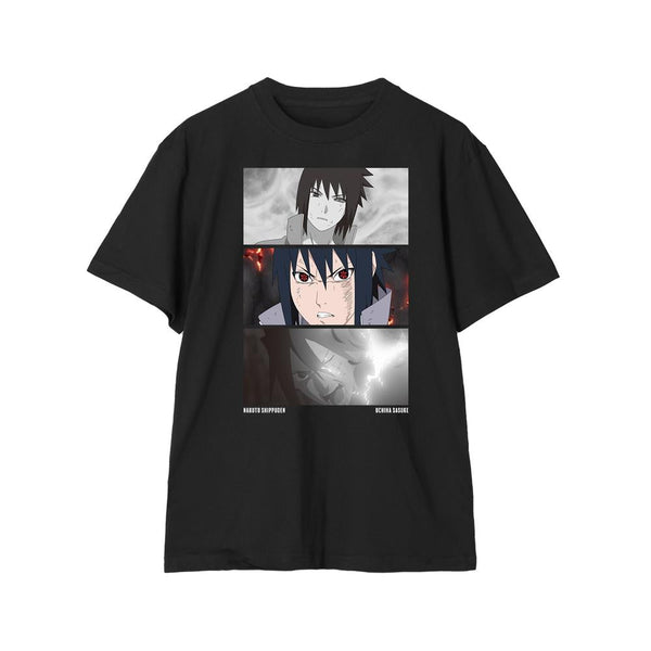 『NARUTO-ナルト- 疾風伝』うちはサスケ 場面写Tシャツレディース