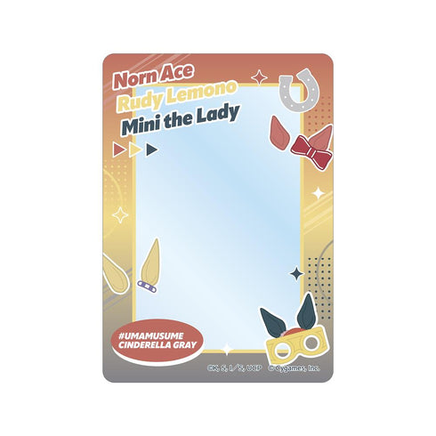 『ウマ娘 シンデレラグレイ』ノルンエース&ルディレモーノ&ミニーザレディ B8硬質ケース