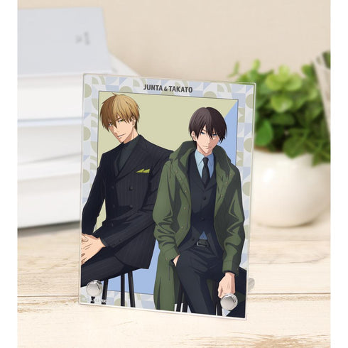 『抱かれたい男1位に脅されています。~スペイン編~』描き下ろし 東谷准太&西條高人 スーツver. A6アクリルパネル