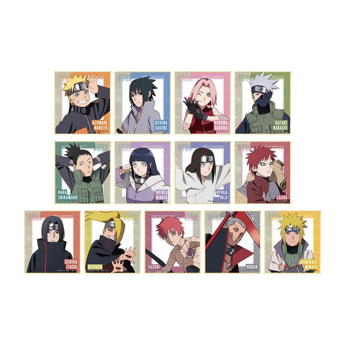 『NARUTO-ナルト- 疾風伝』トレーディングミニ色紙(単位/BOX)