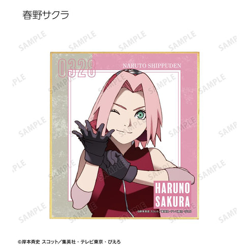 『NARUTO-ナルト- 疾風伝』トレーディングミニ色紙(単位/BOX)