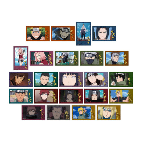 『NARUTO-ナルト- 疾風伝』トレーディング場面写インスタントカメラ風イラストシート(単位/BOX)