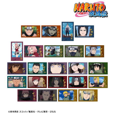 『NARUTO-ナルト- 疾風伝』トレーディング場面写インスタントカメラ風イラストシート(単位/BOX)