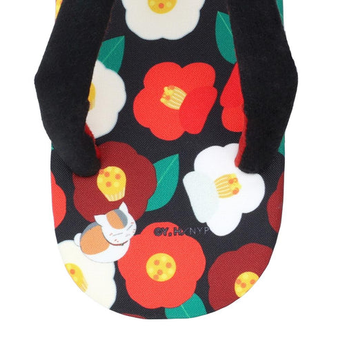 『夏目友人帳』信貴コラボ ニャンコ先生 雪駄サンダルユニセックス