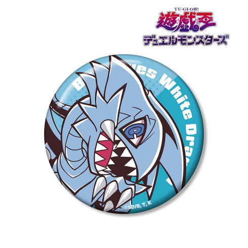 《遊戲王:決鬥怪獸》青眼白龍 Toon World 風格卡通化 第2彈 100mm 徽章【202603 再版】