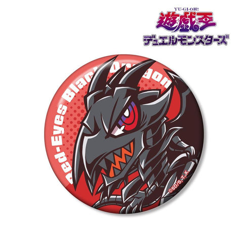 《遊戲王:決鬥怪獸》真紅眼黑龍 Toon World 風格卡通化 第2彈 100mm 徽章【202603 再版】