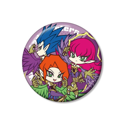 《遊戲王:決鬥怪獸》哈比小姐三姐妹 卡通世界風格變形系列 第2彈 100mm徽章【202603再版】