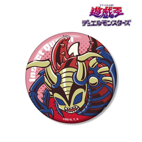 《遊戲王:決鬥怪獸》昆蟲女王 卡通世界風格 第4彈 100mm 徽章【202603 再版】