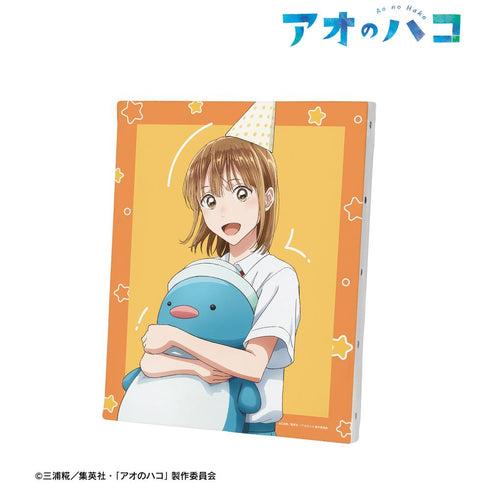 『アオのハコ』描き下ろし 鹿野千夏 キャンバスボード <千夏 バースデーver.>