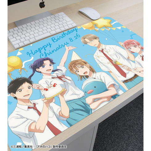 『アオのハコ』描き下ろし 集合 マルチデスクマット <千夏 バースデーver.>