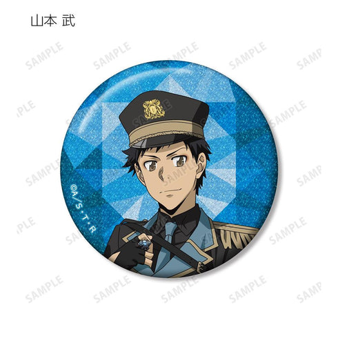 『家庭教師ヒットマンREBORN!』描き下ろし ブラックミリタリーver. トレーディンググリッター缶バッジ(単位/BOX)【202603再販】