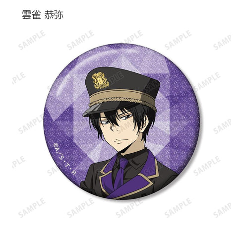 『家庭教師ヒットマンREBORN!』描き下ろし ブラックミリタリーver. トレーディンググリッター缶バッジ(単位/BOX)【202603再販】