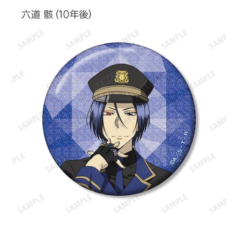 《家庭教師殺手REBORN!》全新繪製 黑色軍裝版 閃粉收藏徽章(單位/盒)【202607再版】