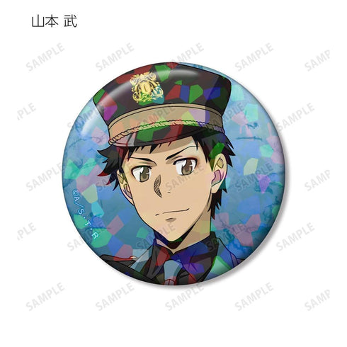 《家庭教師殺手REBORN!》全新繪製 黑色軍裝版 全息圖集換式徽章(單位/盒)【202607再版】