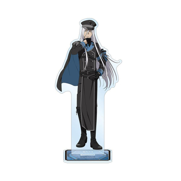 『家庭教師ヒットマンREBORN!』描き下ろし スペルビ・スクアーロ(10年後) ブラックミリタリーver. BIGアクリルスタンド【202603再販】