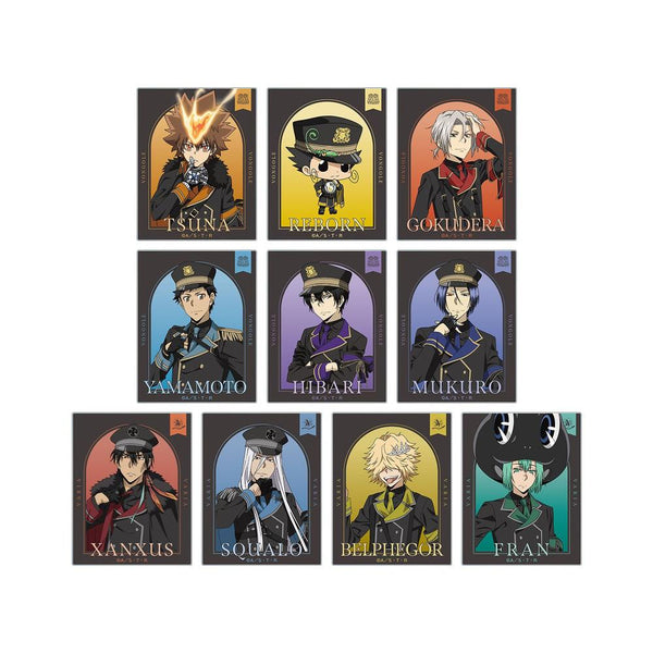 《家庭教师Hitman REBORN!》全新绘制 黑色军装版 亚克力收藏卡(单位/盒)【202607再版】
