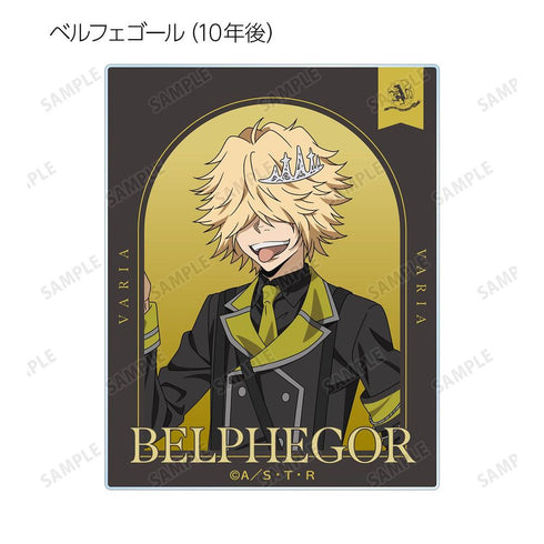 《家庭教师Hitman REBORN!》全新绘制 黑色军装版 亚克力收藏卡(单位/盒)【202607再版】
