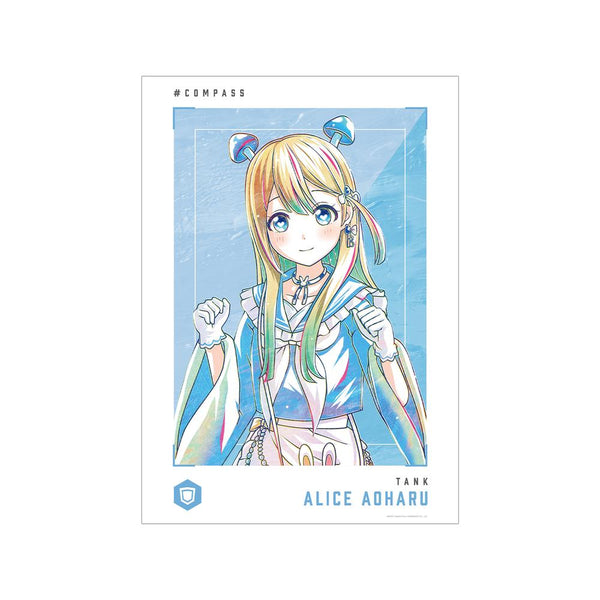 『#コンパス 戦闘摂理解析システム』青春 アリス Ani-Art 第2弾 A3マット加工ポスター
