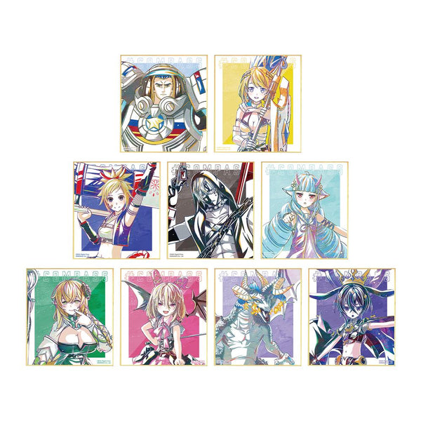 『#コンパス 戦闘摂理解析システム』トレーディング Ani-Art 第2弾 ミニ色紙 ver.A(単位/BOX)