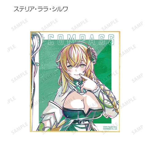 『#コンパス 戦闘摂理解析システム』トレーディング Ani-Art 第2弾 ミニ色紙 ver.A(単位/BOX)