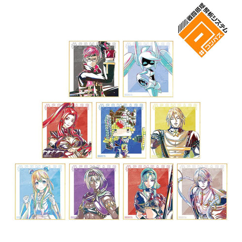 『#コンパス 戦闘摂理解析システム』トレーディング Ani-Art 第2弾 ミニ色紙 ver.C(単位/BOX)