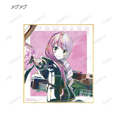 『#コンパス 戦闘摂理解析システム』トレーディング Ani-Art 第2弾 ミニ色紙 ver.E(単位/BOX)