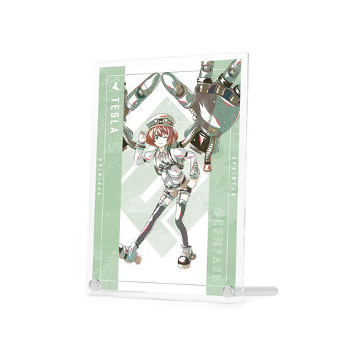 『#コンパス 戦闘摂理解析システム』ニコラ テスラ Ani-Art 第2弾 A5アクリルパネル