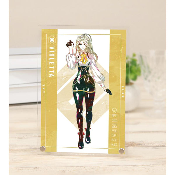 『#コンパス 戦闘摂理解析システム』ヴィオレッタ ノワール Ani-Art 第2弾 A5アクリルパネル