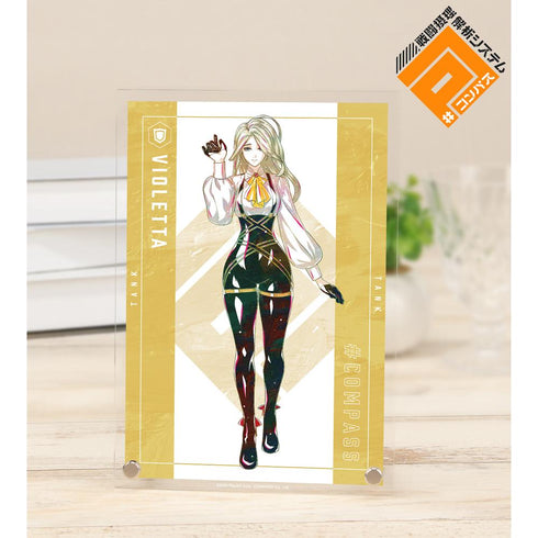 『#コンパス 戦闘摂理解析システム』ヴィオレッタ ノワール Ani-Art 第2弾 A5アクリルパネル