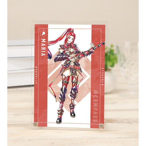 『#コンパス 戦闘摂理解析システム』マリア=S=レオンブルク Ani-Art 第2弾 A5アクリルパネル