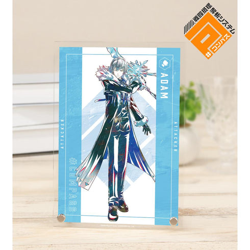『#コンパス 戦闘摂理解析システム』アダム=ユーリエフ Ani-Art 第2弾 A5アクリルパネル