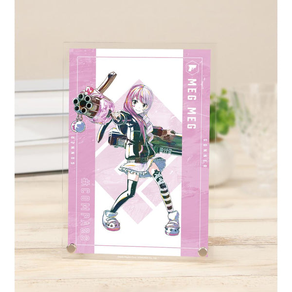 『#コンパス 戦闘摂理解析システム』メグメグ Ani-Art 第2弾 A5アクリルパネル