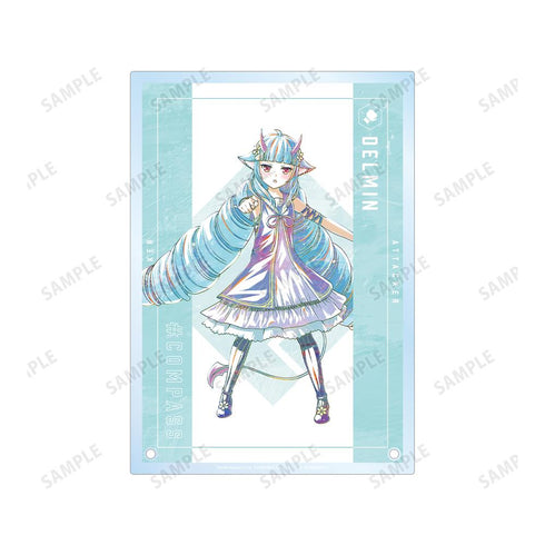 『#コンパス 戦闘摂理解析システム』デビルミント鬼龍 デルミン Ani-Art 第2弾 A5アクリルパネル