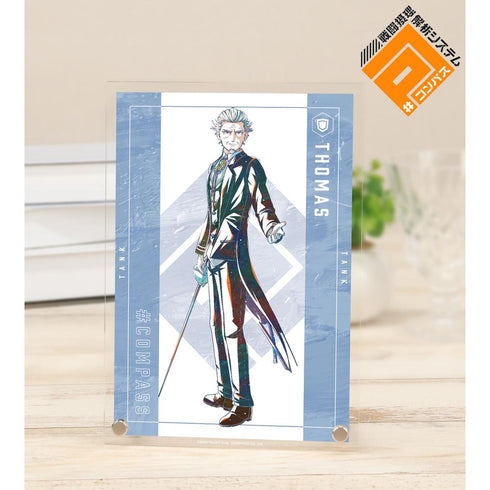 『#コンパス 戦闘摂理解析システム』トマス Ani-Art 第2弾 A5アクリルパネル