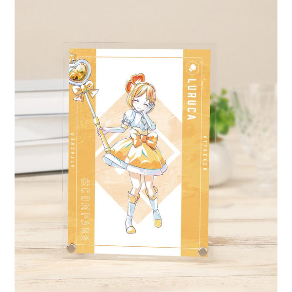 『#コンパス 戦闘摂理解析システム』ルルカ Ani-Art 第2弾 A5アクリルパネル