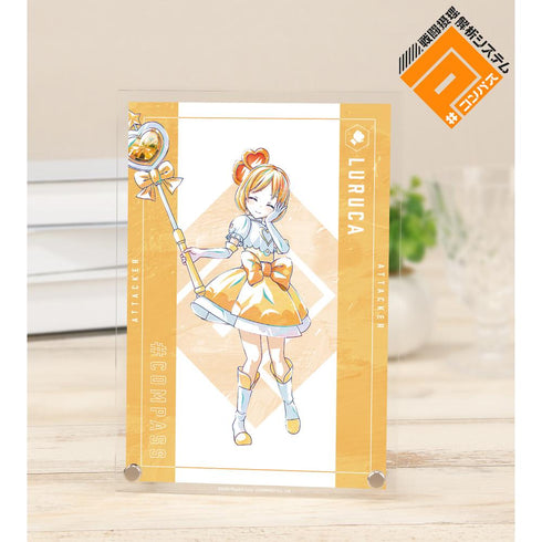 『#コンパス 戦闘摂理解析システム』ルルカ Ani-Art 第2弾 A5アクリルパネル