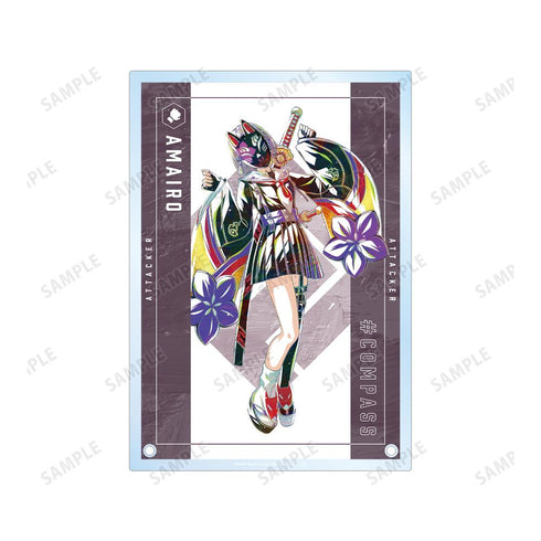 『#コンパス 戦闘摂理解析システム』狐ヶ咲 甘色 Ani-Art 第2弾 A5アクリルパネル
