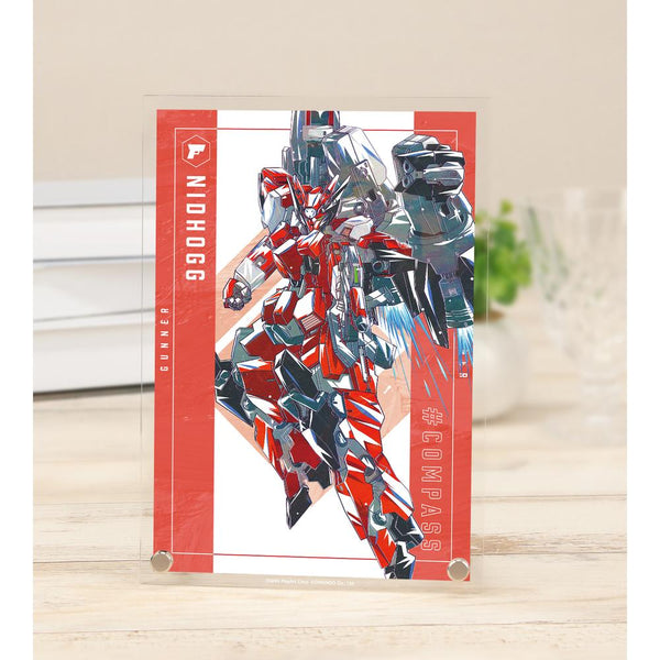 『#コンパス 戦闘摂理解析システム』HM-WA100 ニーズヘッグ Ani-Art 第2弾 A5アクリルパネル