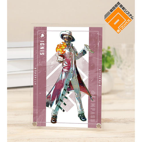 『#コンパス 戦闘摂理解析システム』イグニス=ウィル=ウィスプ Ani-Art 第2弾 A5アクリルパネル