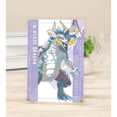 『#コンパス 戦闘摂理解析システム』天空王 ぶれいずどらごん Ani-Art 第2弾 A5アクリルパネル