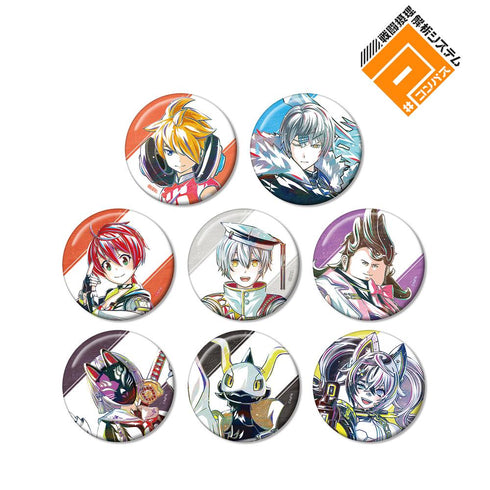 『#コンパス 戦闘摂理解析システム』トレーディング Ani-Art 第2弾 缶バッジ ver.B(単位/BOX)
