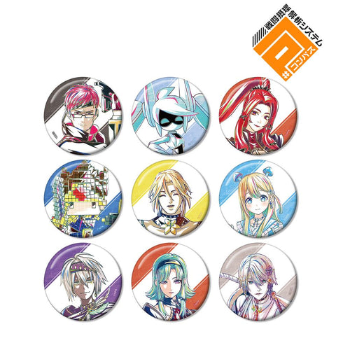 『#コンパス 戦闘摂理解析システム』トレーディング Ani-Art 第2弾 缶バッジ ver.C(単位/BOX)