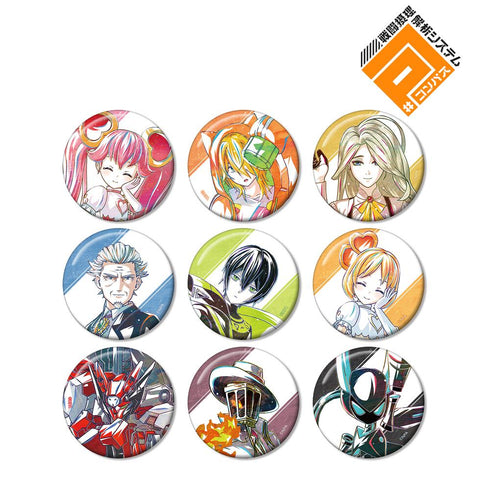 『#コンパス 戦闘摂理解析システム』トレーディング Ani-Art 第2弾 缶バッジ ver.D(単位/BOX)